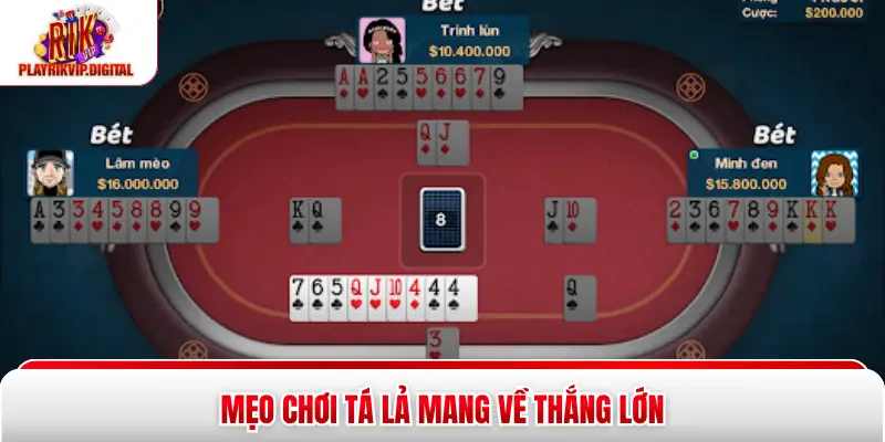 Mẹo chơi Tá Lả mang về thắng lớn